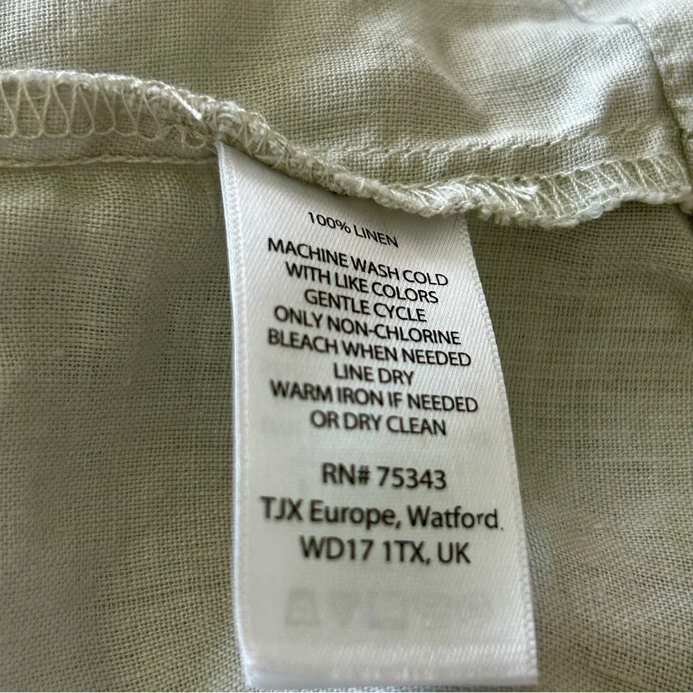 Cynthia Rowley Ladies Linen Top - Size 1X - Picture 5 of 7